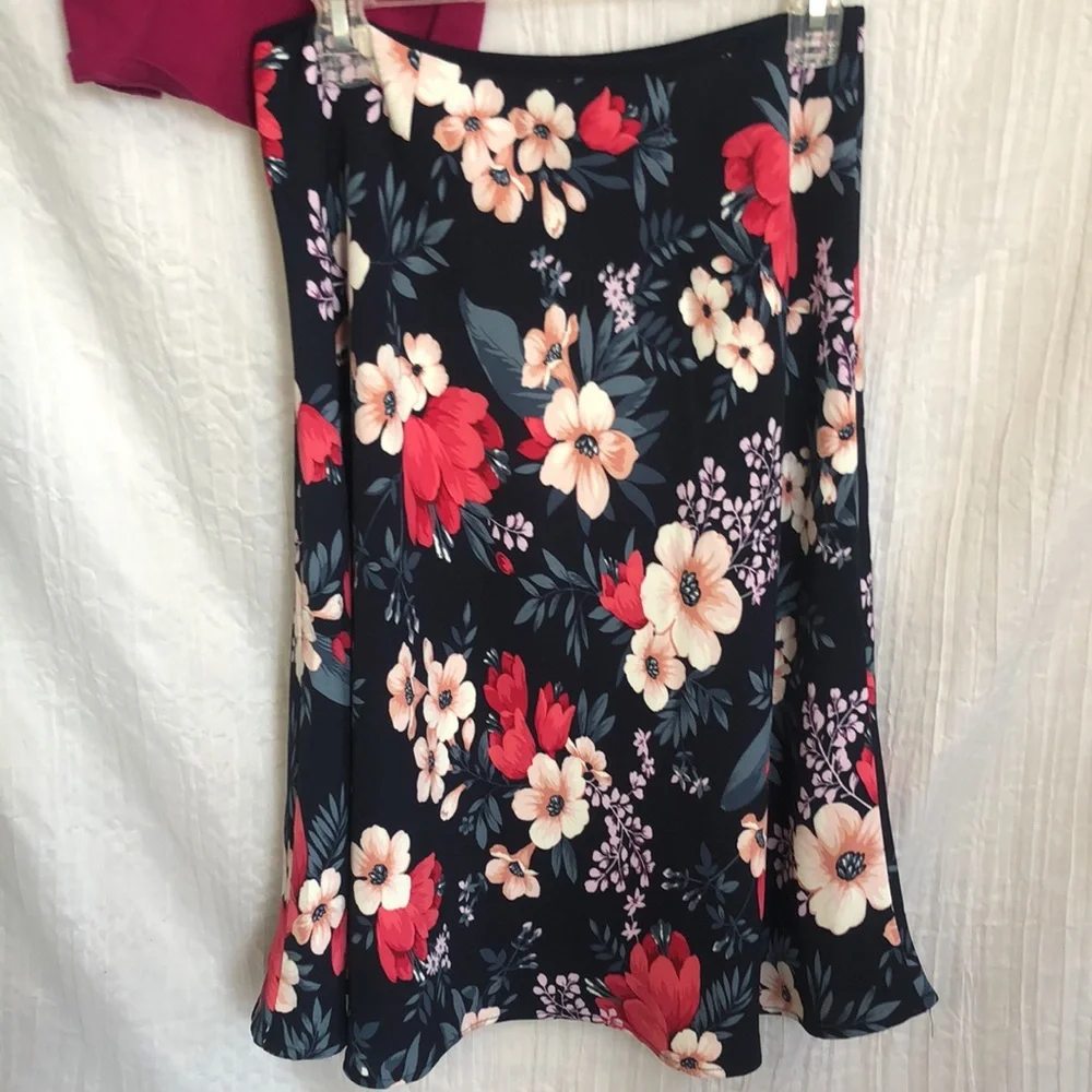 Premise A line skirt NWT & Premise tunic top & Ann Taylor hot pink cami